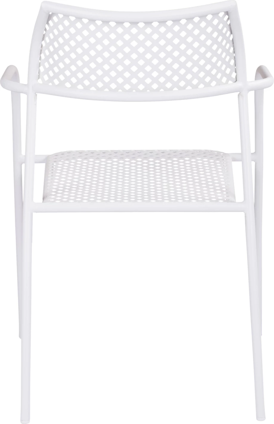 Karrige metalike e bardhë Thetis FH5173.12 55x57x79 cm