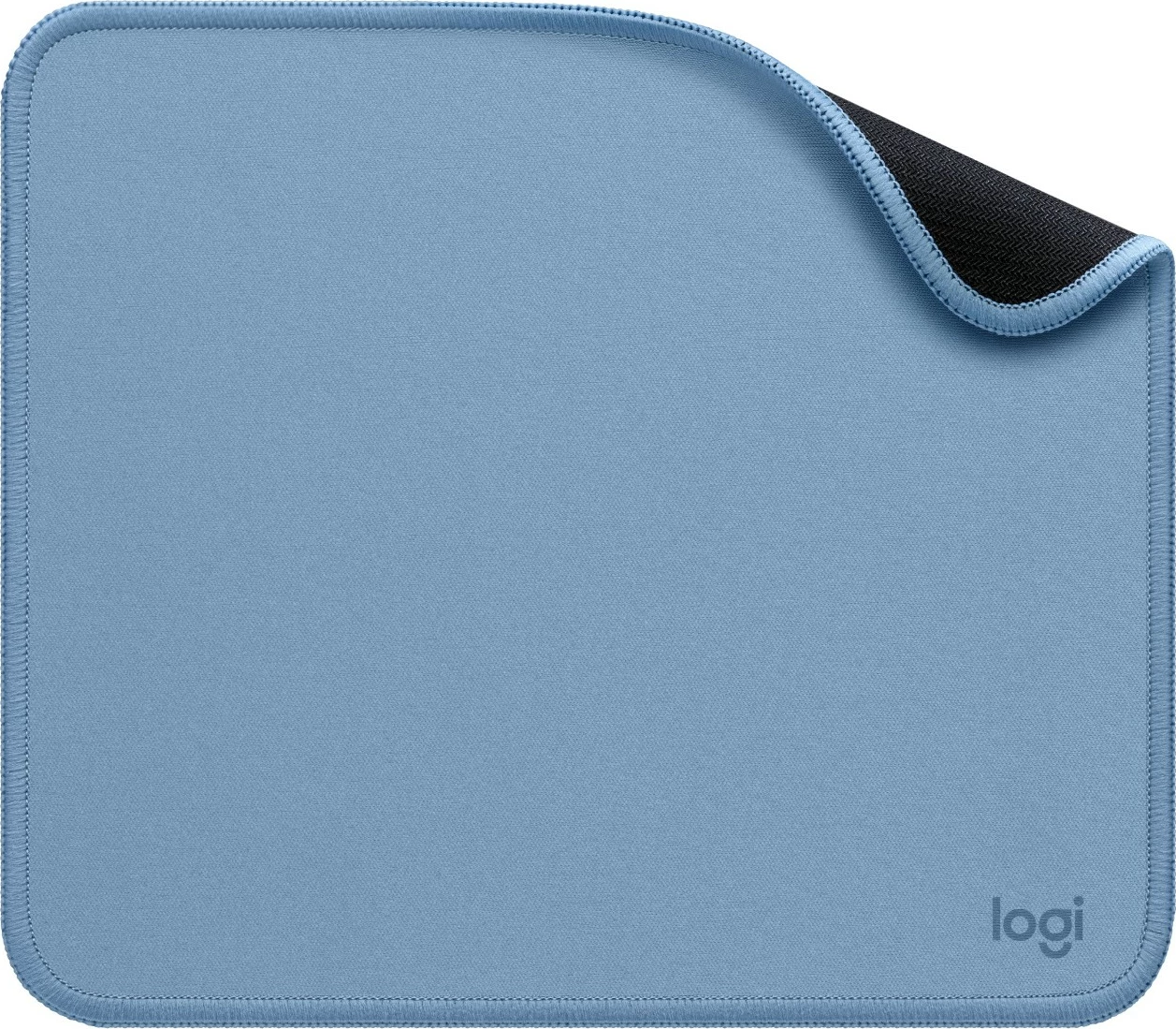 Mauspad Logitech, najlon/poliestër/gome, 230x200mm, blu/gri