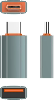 Adapter OTG LDNIO LC140 USB-C në USB-A USB 3.0, gri