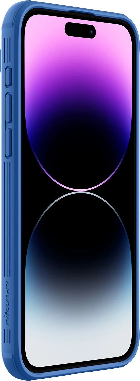 Mbështjellës Nillkin CamShield Pro Magnetic për iPhone 15 Pro Max, me mbrojtës kamere, Kaltër