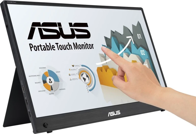 Monitor ASUS ZenScreen MB16AHT 15.6'' Full HD Touchscreen, E zezë