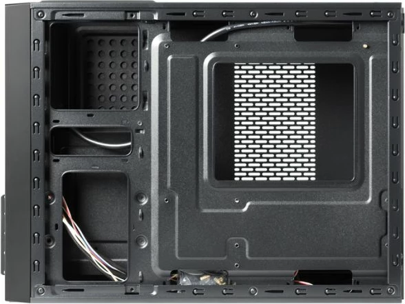 Kasë CHIEFTEC UE-02B Desktop SFF për Micro-ATX/mini-ITX, USB 3.1, furnizim energjie 250W, zezë