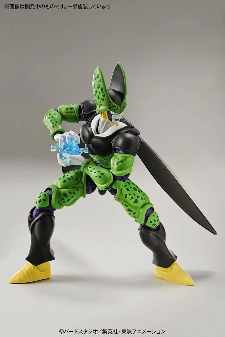 Model plastik Figure-rise Bandai Perfect Cell Dragon Ball Z, koleksion, jeshile/vjollcë