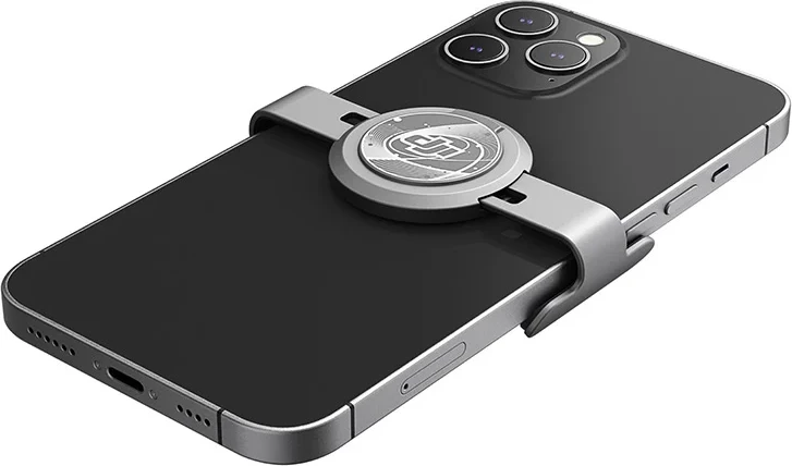 Mbështjellës magnetik për celular DJI OM, CP.OS.00000219.01, për Osmo Mobile 6/SE/OM 5/OM 4, argjendtë