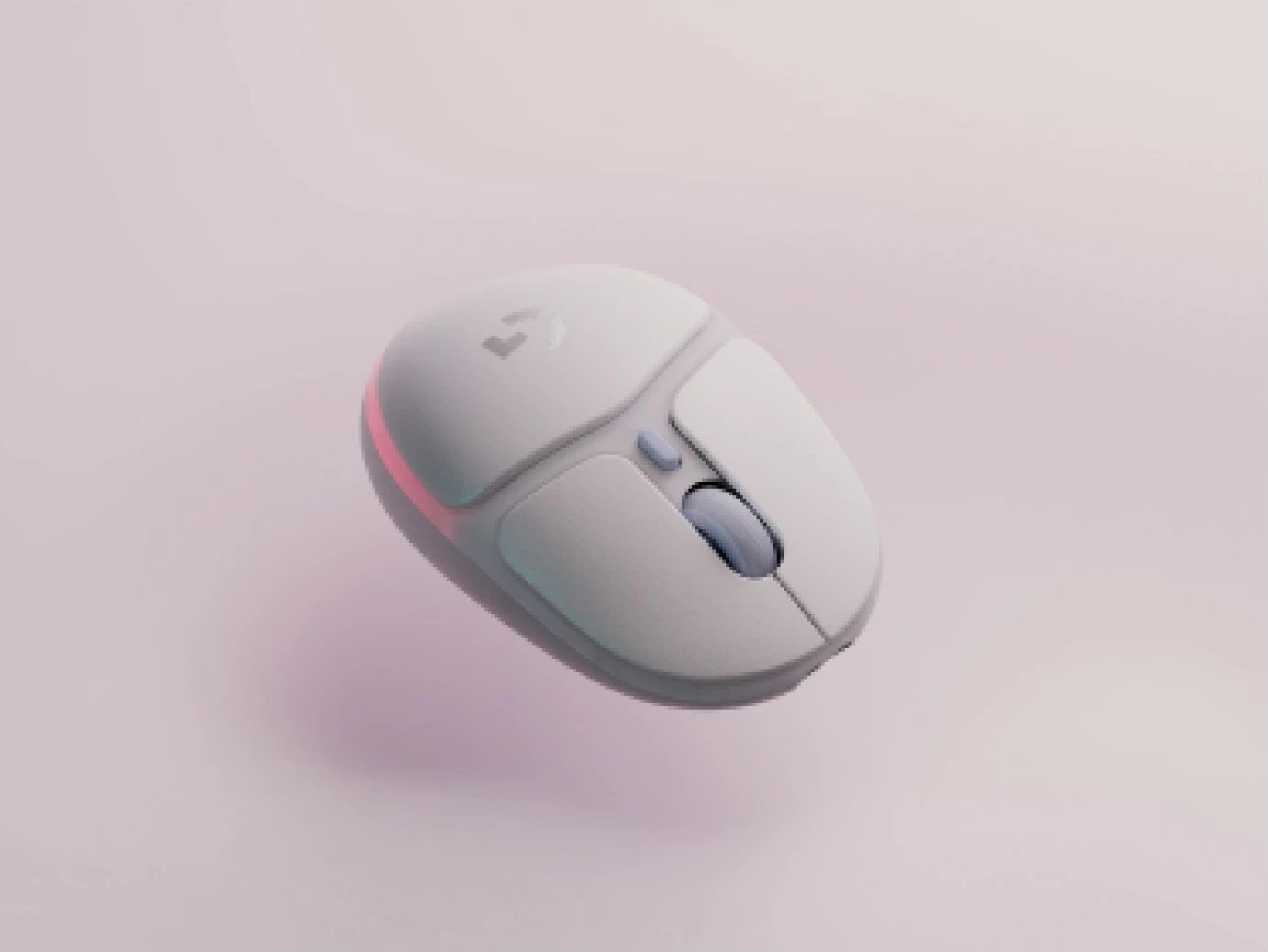 Maus Logitech G705 wireless gaming off white