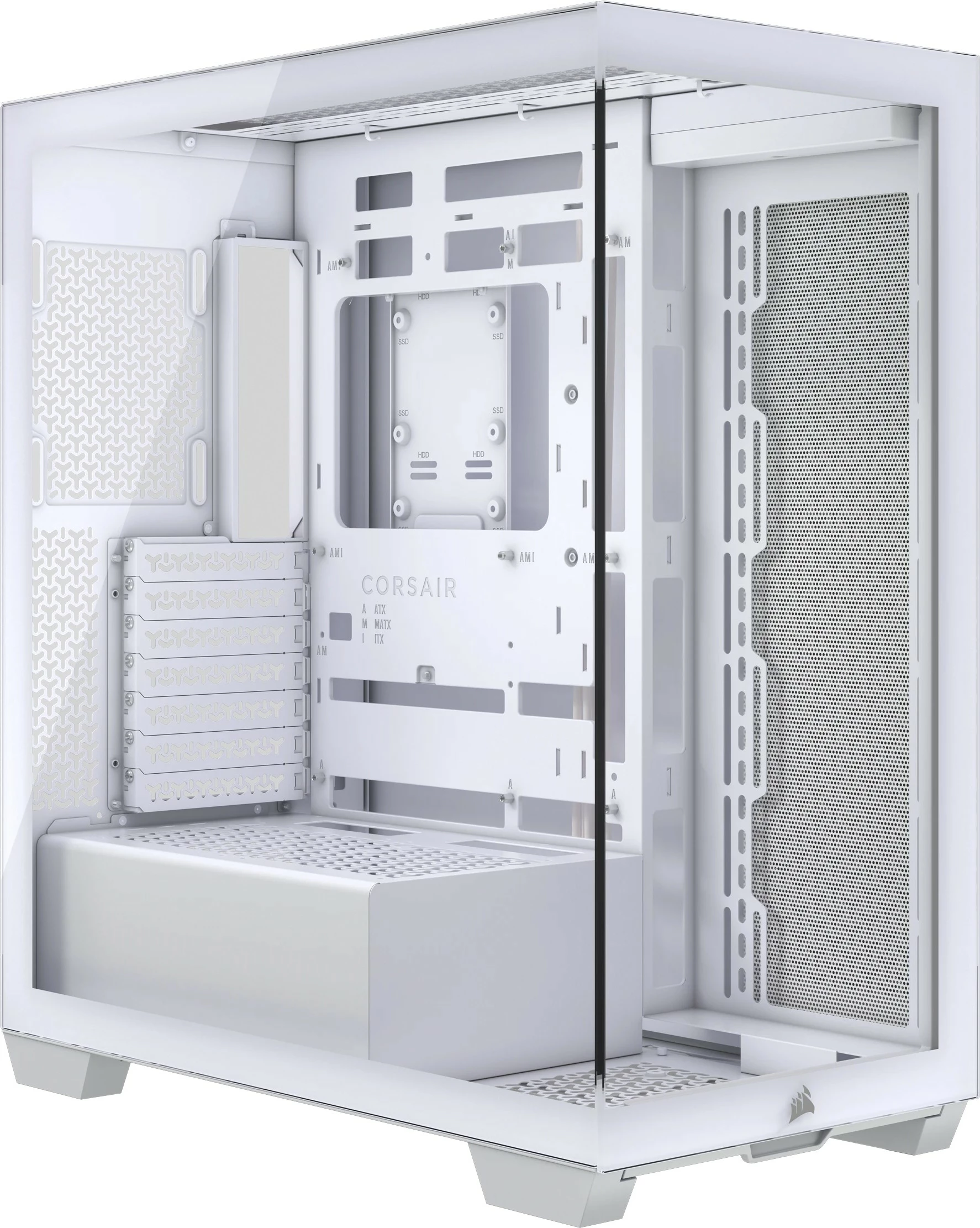 Kasë Corsair 3500X, midi tower, ATX, e bardhë