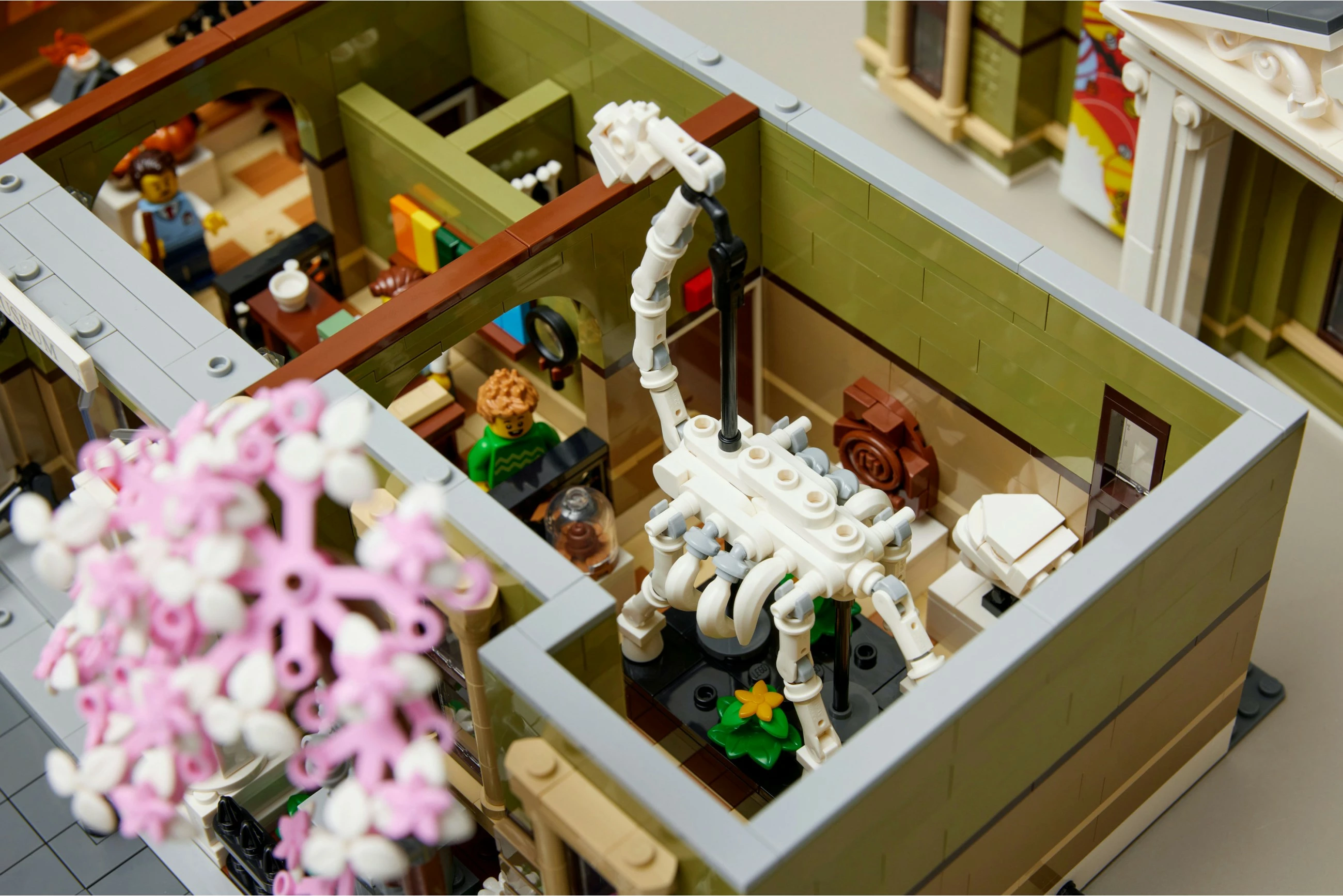 Set ndërtimi LEGO Natural History Museum, 4014 pjesë, për të rritur, plastikë, shumëngjyrësh