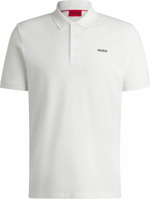 Maicë polo për meshkuj Hugo, e bardhë