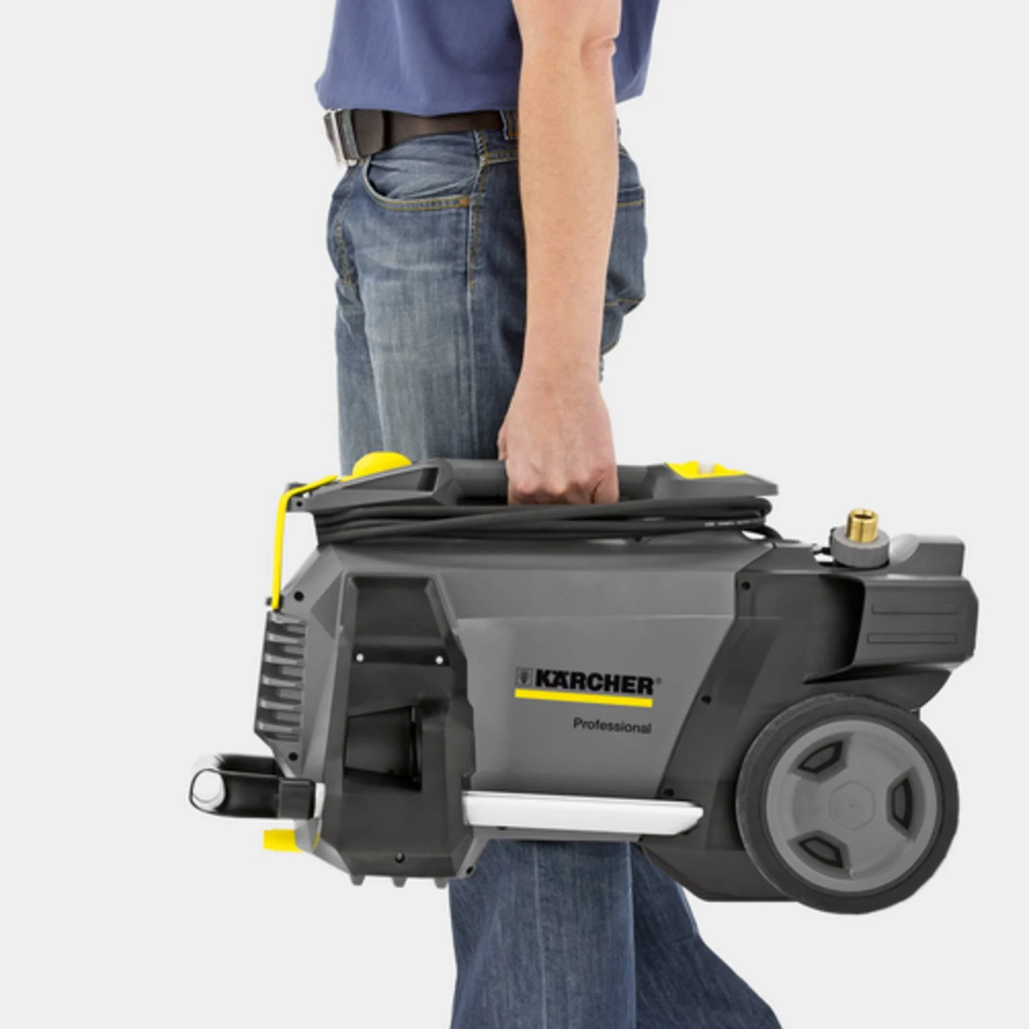 Pastrues me presion të lartë me ujë të ftohtë, Karcher HD 5/15 C Plus (1.520-931.0), 150 bar, 500 l/h, 2800 W, zorrë 10 m, antracit