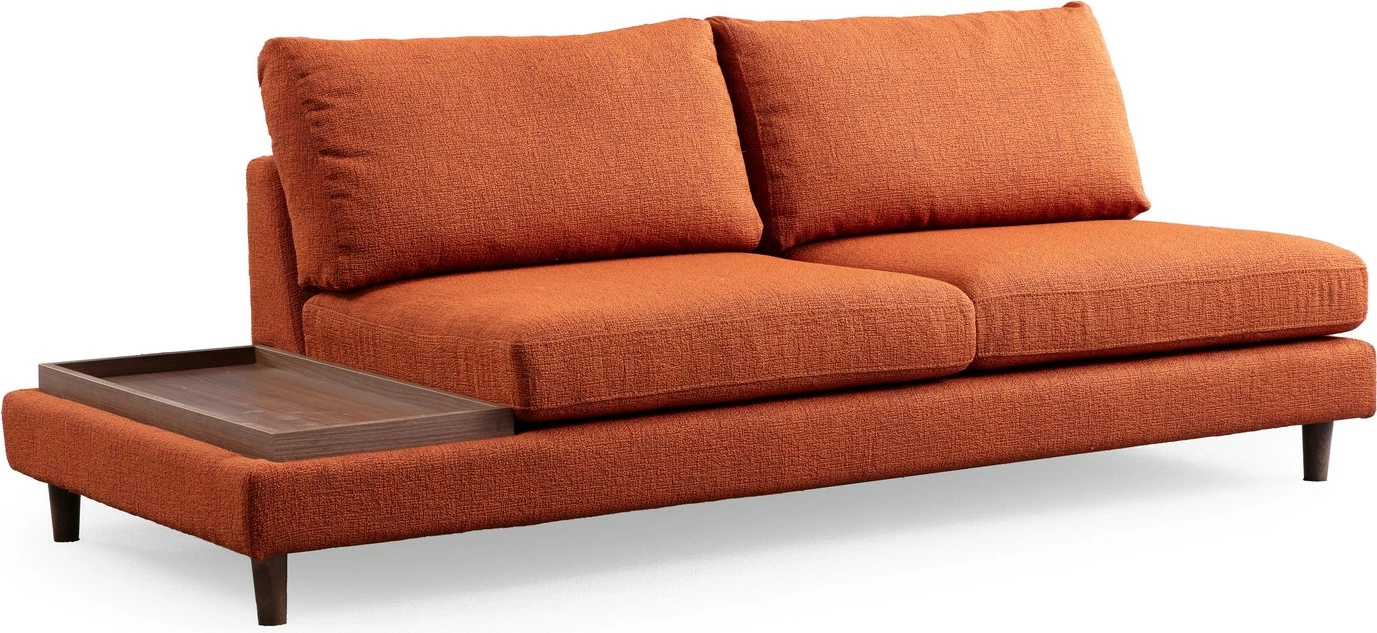 Këndare Atelier del Sofa New Tulip me puf, portokalli