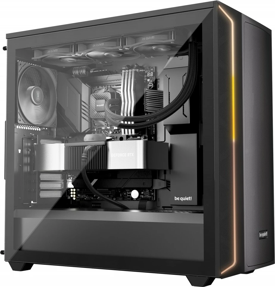 Ftohës uji për procesor be quiet! Pure Loop 3 360mm, 3 ventilatorë, i zi