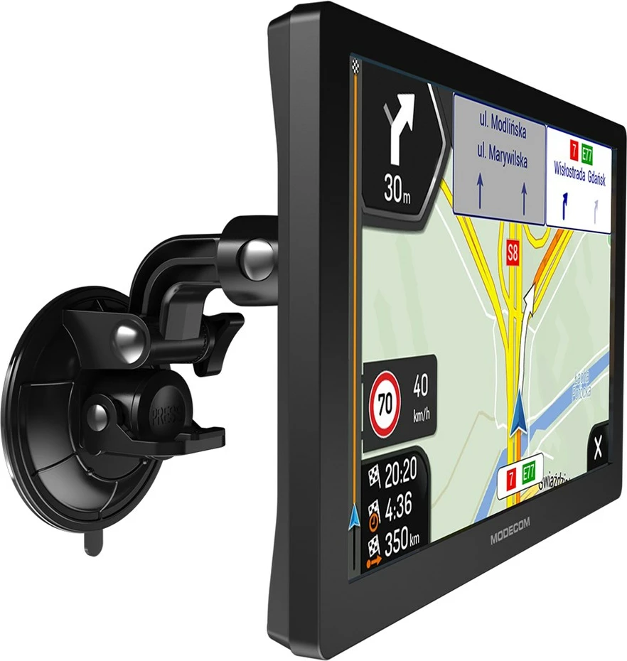 GPS navigacion për vetura MODECOM FreeWAY CX 9.4 me iGO Navigation, 16 GB, E zezë