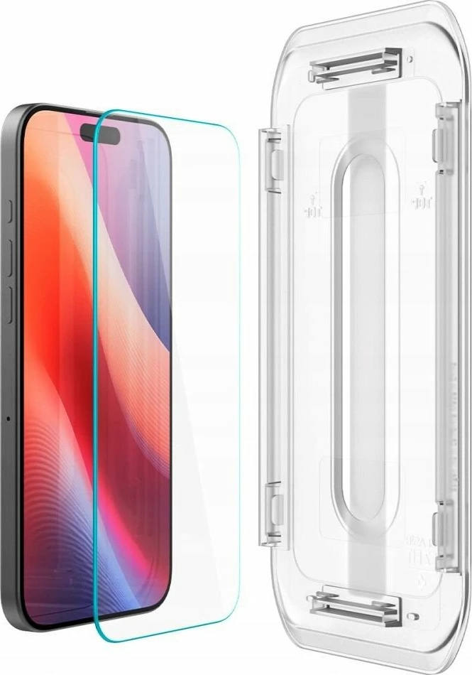 Xham mbrojtës ekrani Spigen Glas.tR EZ Fit Pro HD 9H për iPhone 16/17 Pro Max, transparent, 1 copë