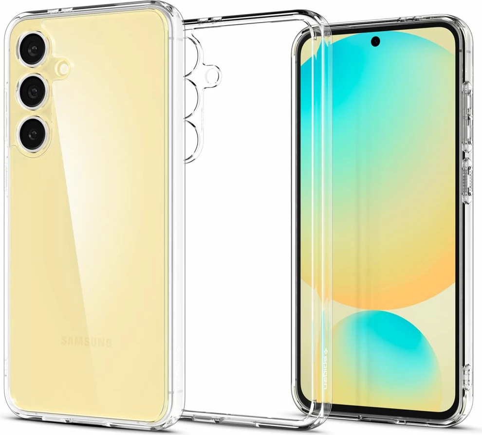 Mbështjellës Spigen Ultra Hybrid për Samsung Galaxy S24 FE, Transparent