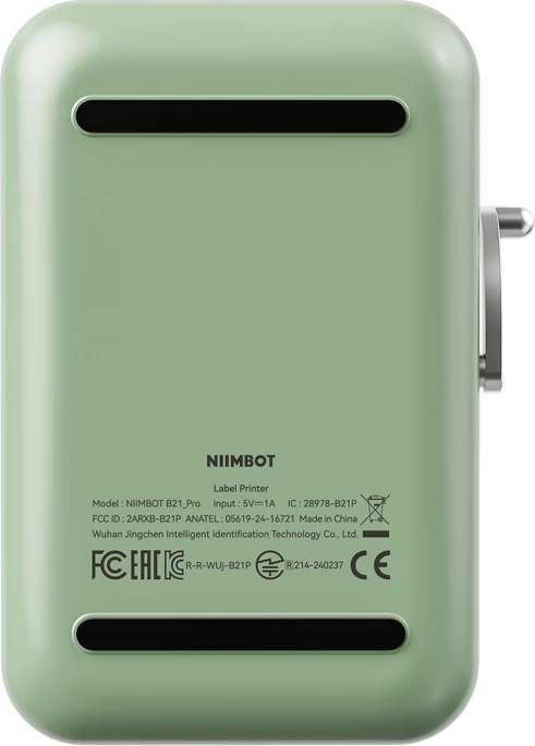 Printer etiketa portativ Niimbot B21 Pro, Bluetooth, 1500 mAh, i gjelbër