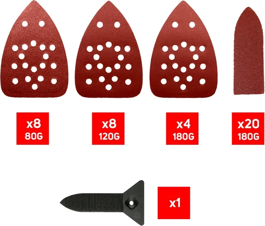 Lëmues orbital Casals SD75, 75W, i zi