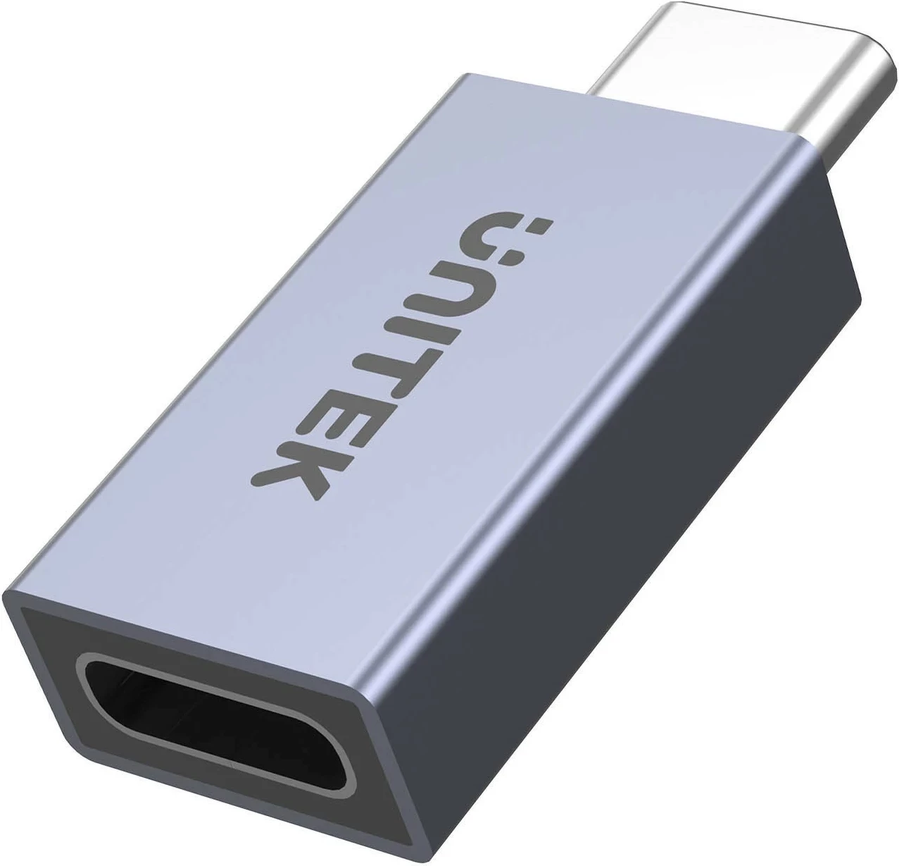 Adapter Unitek USB-C në USB-C 40Gbps 240W 8K@60Hz, gri