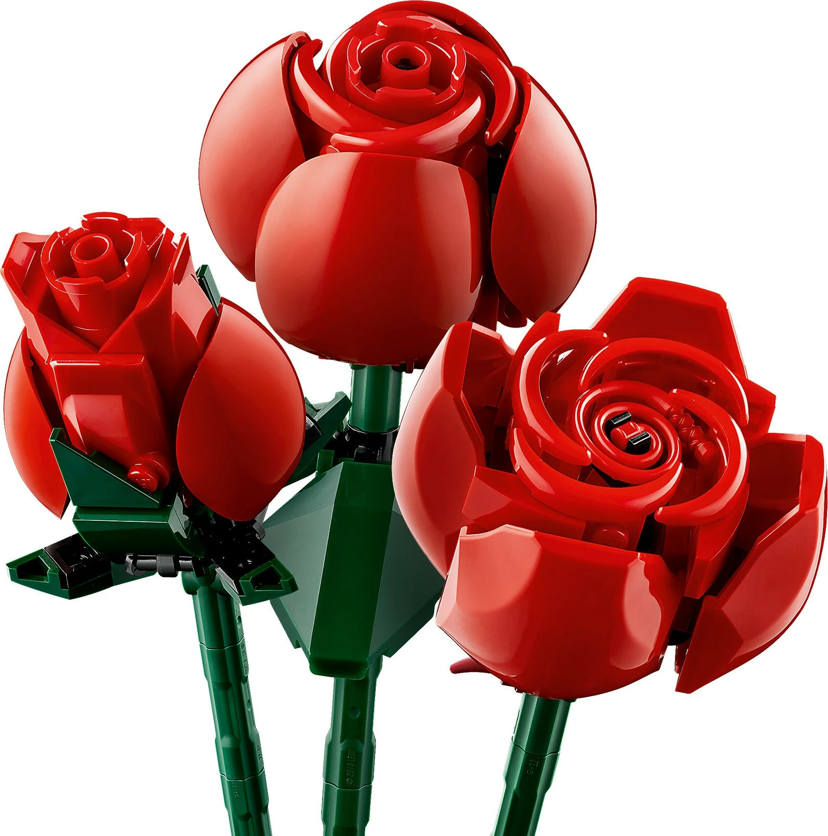 Set ndërtimi LEGO Bouquet of Roses, 822 copë, shumëngjyrësh