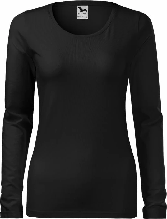 Bluzë Malfini për femra, e zezë