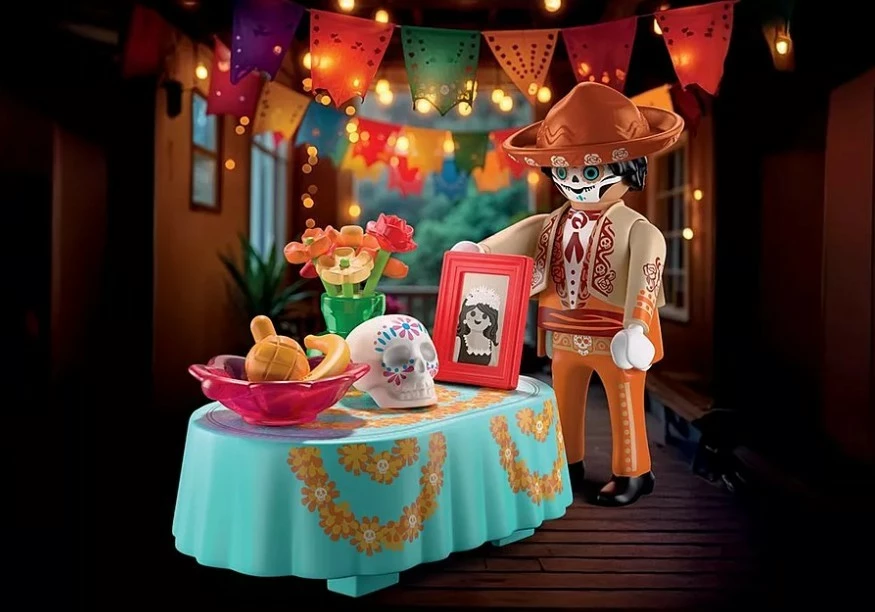 Set lodrash Playmobil 71879 Dia de los Muertos Special Plus, 17 pjesë, plastikë, 4+