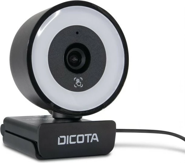 Webcam DICOTA Ringlight 5MP e zezë