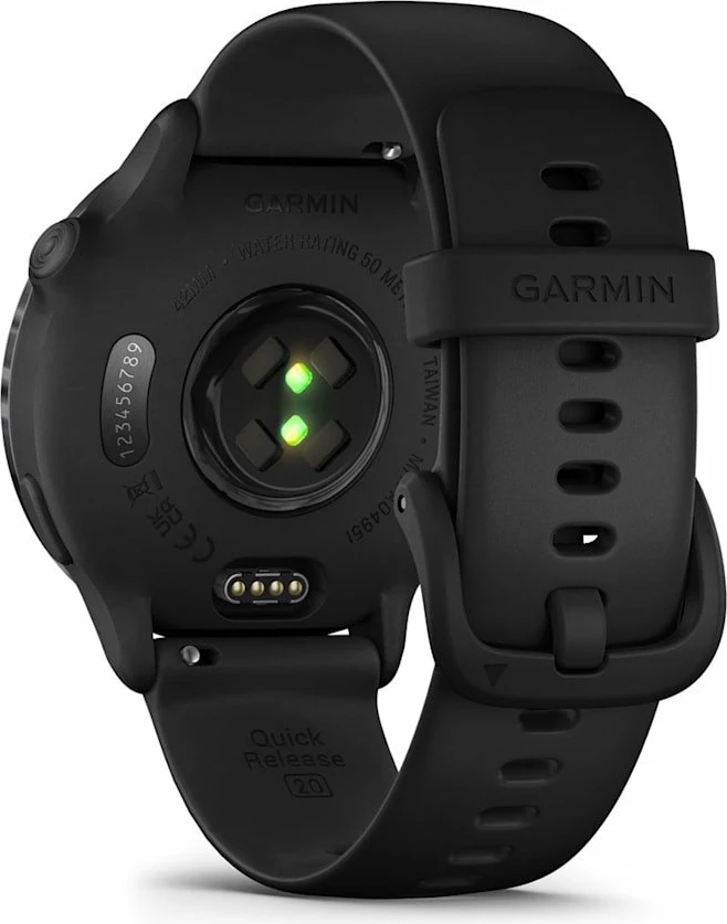 Smartwatch Garmin Vivoactive 6 (010-02985-00) 1.2\" AMOLED GPS NFC Wi‑Fi 5ATM, e zezë