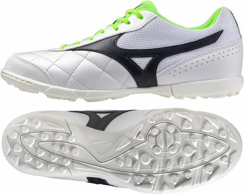 Atlete futbolli për meshkuj Mizuno, të bardha