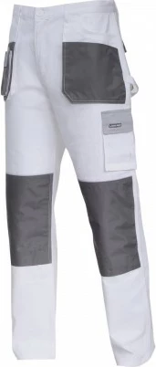 Pantallona pune LAHTI PRO L4051352, 100% pambuk, L/52, gri e hapur