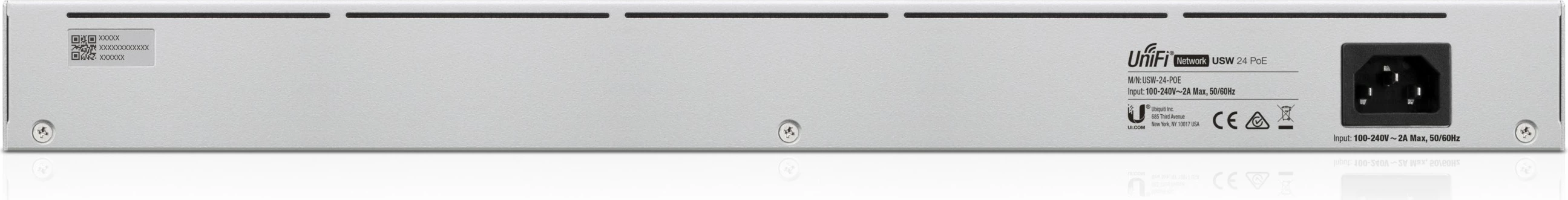 Switch Ubiquiti UniFi 24-Port PoE, Managed, L2/L3, Gigabit Ethernet, Silver