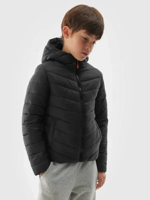 Jakne për fëmijë 4F, e zezë