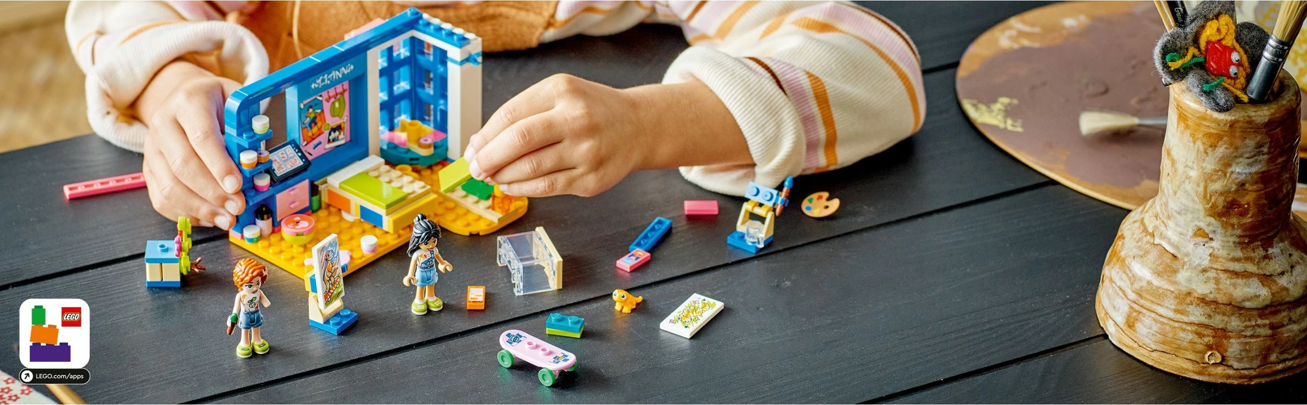 Set ndërtimi LEGO Friends 41739 Liann's Room, 204 pjesë, shumëngjyrëshe