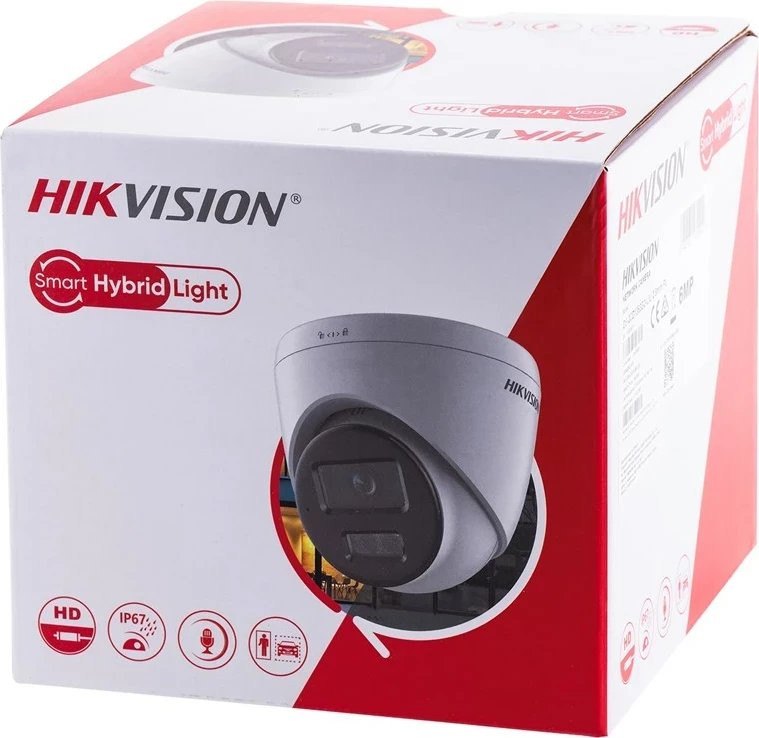 Kamerë IP Hikvision DS-2CD1363G2-LIU(2.8mm), Bardhë