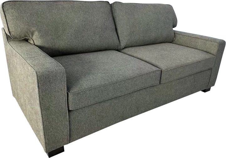 Divan-dyshek dy ulëshe Polaris, ngjyrë kaki, 181x91x83cm