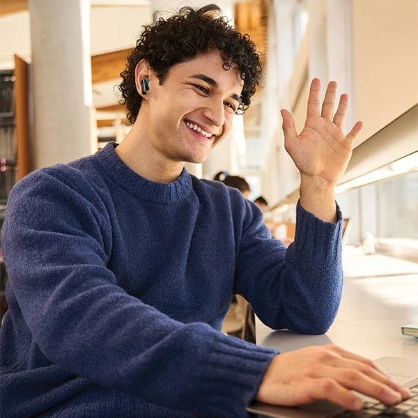 Kufje Bluetooth AWEI TP97 TWS, in-ear, Bluetooth 5.4, me etui karikimi, e zezë