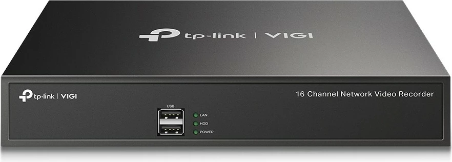 Regjistrues video rrjeti TP-Link VIGI 16 kanale, 10 TB, i zi