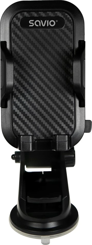 Mbajtës telefoni për veturë Savio CH-04, i zi