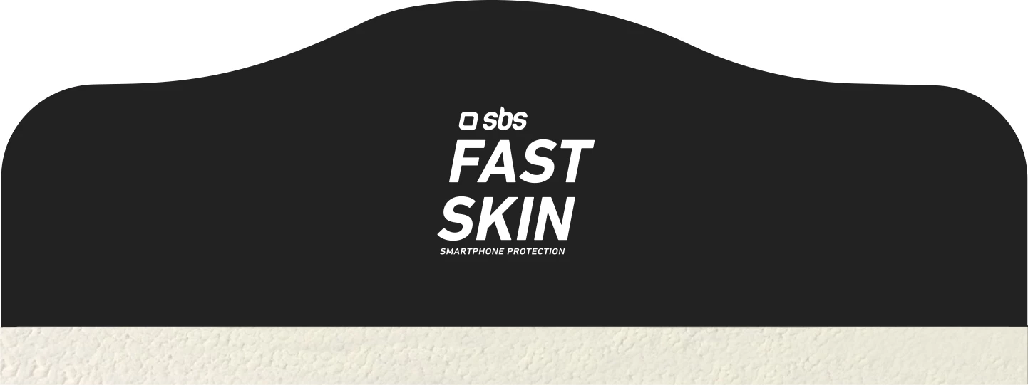 Shpatullë aplikimi SBS Fast Skin për tabletë dhe celularë, e zezë