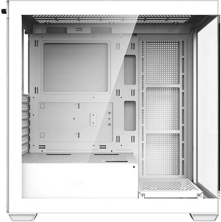 Kasë Darkflash DS900, Middle Tower, ATX/M-ATX/ITX, xham i temperuar, e bardhë