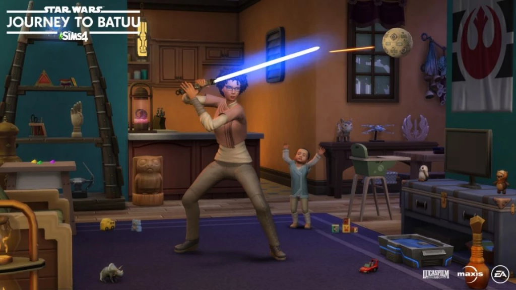 Video lojë Electronic Arts The Sims 4 + Star Wars: Journey to Batuu Bundle për Xbox One