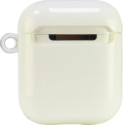 Mbështjellës Audi IML Geometric Pattern për AirPods 1/2, Bardhë