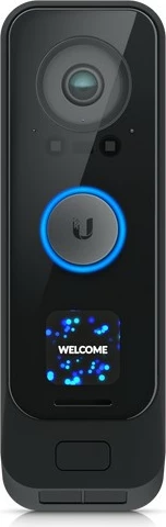 Zile dere Ubiquiti G4 Doorbell Pro, e zezë, IPX4, alumin, polikarbonat (PC), IR, montim në mur, 2-drejtim