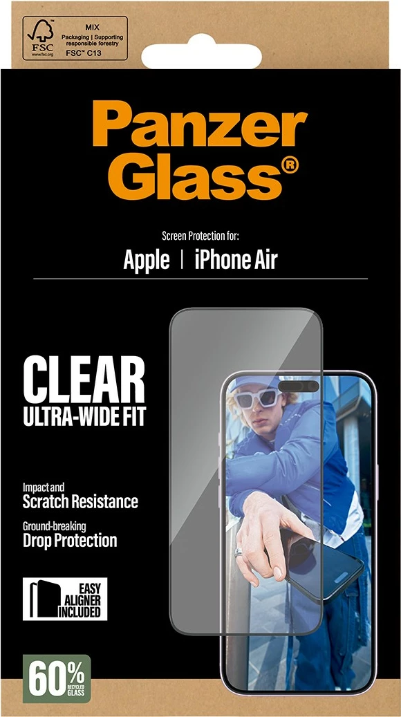 Mbrojtës xhami PanzerGlass iPhone Air UWF