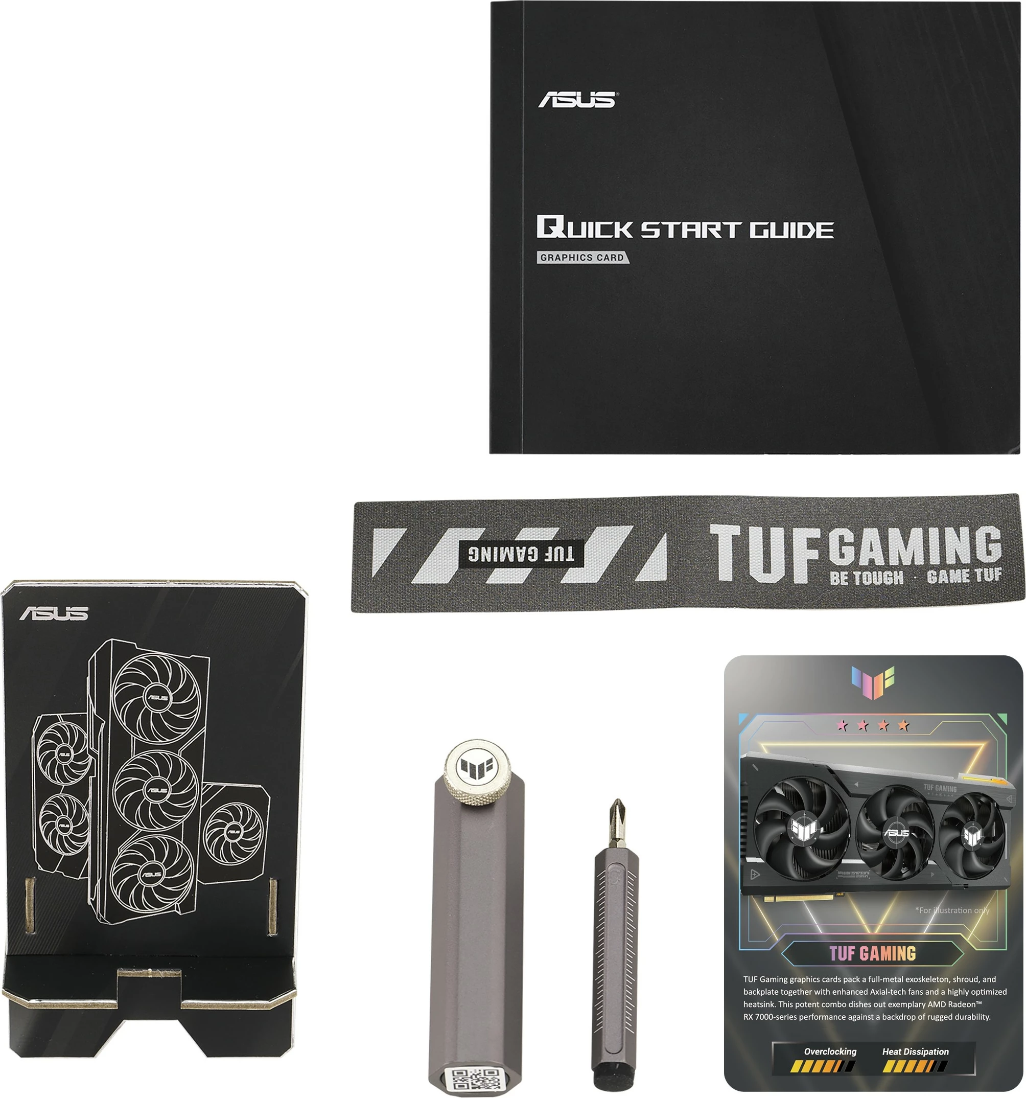 Kartelë grafike ASUS TUF Gaming TUF-RX7800XT-O16G-GAMING, Radeon RX 7800 XT, 16 GB, Gri