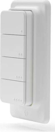 Buton i mençur Shelly Blu RC Button 4, Bluetooth, i bardhë