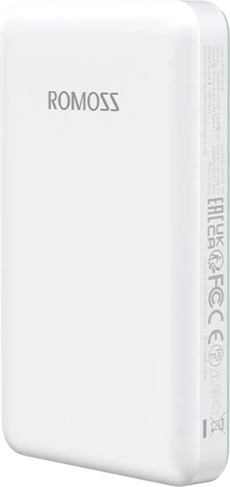 Powerbank Romoss WSC05, 5000mAh, 20W, i bardhë