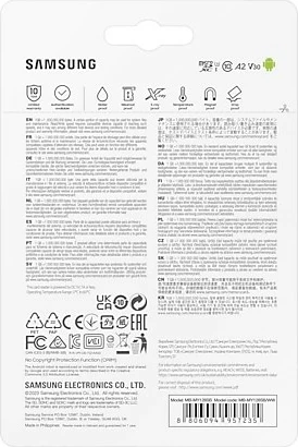 Kartelë MicroSDXC Samsung MB-MY128SB/WW, 128 GB, UHS-I, Blu