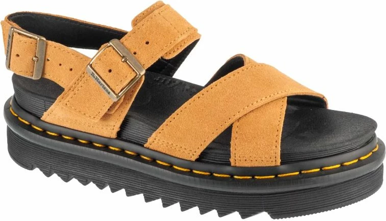 Sandale për femra Dr. Martens, kafe