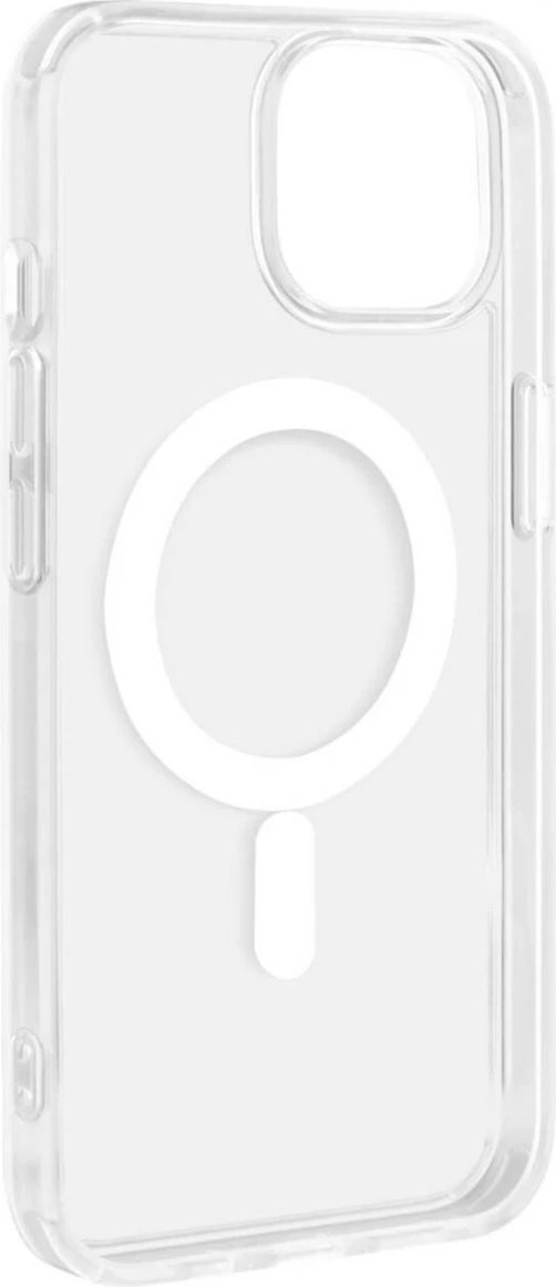 Mbështjellës Puro Lite Mag MagSafe për iPhone 14/13, silikon, transparent