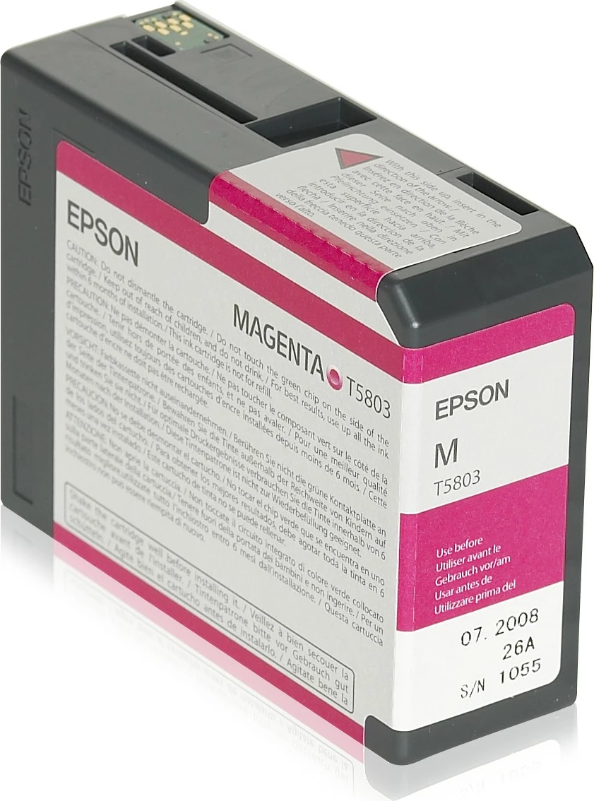 Bojë Epson T580300, Magenta, 80 ml