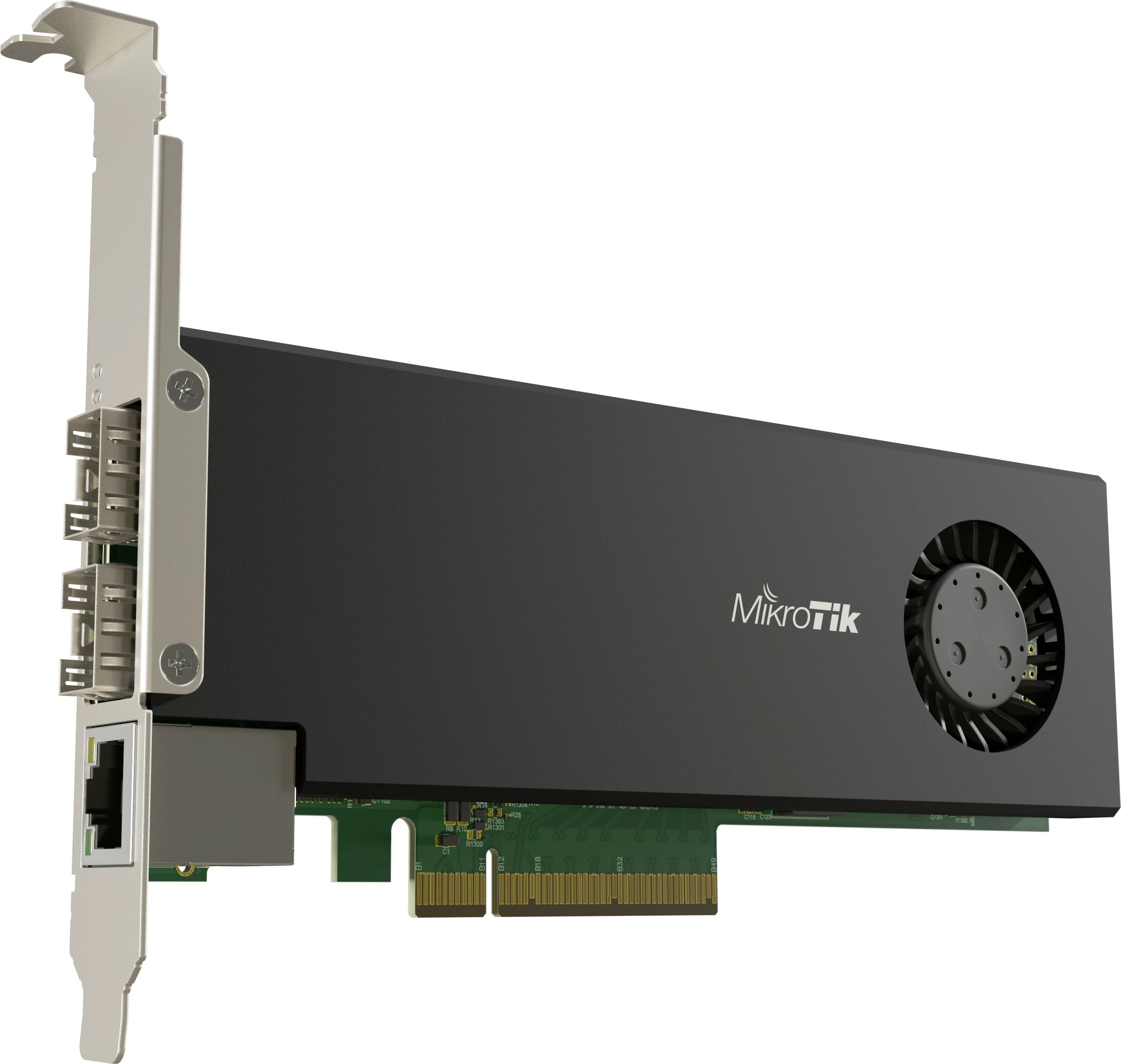 Kartelë rrjeti MikroTik CCR2004-1G-2XS-PCIe, PCI Express, Ethernet / Fiber